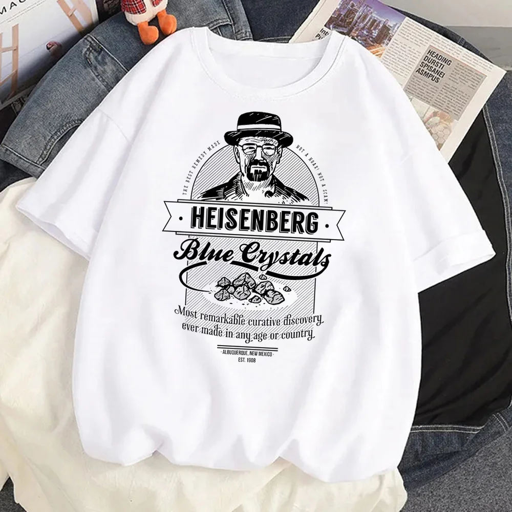 

breaking bad t-shirts men manga harajuku Japanese Tee man designer y2k comic clothes