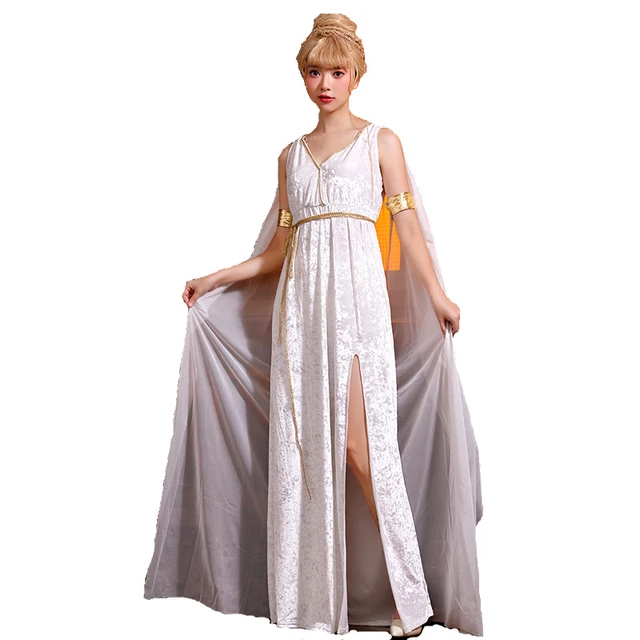Costume Déesse Grecque Déguisement Romain Costume D'époque - 01/11/2024