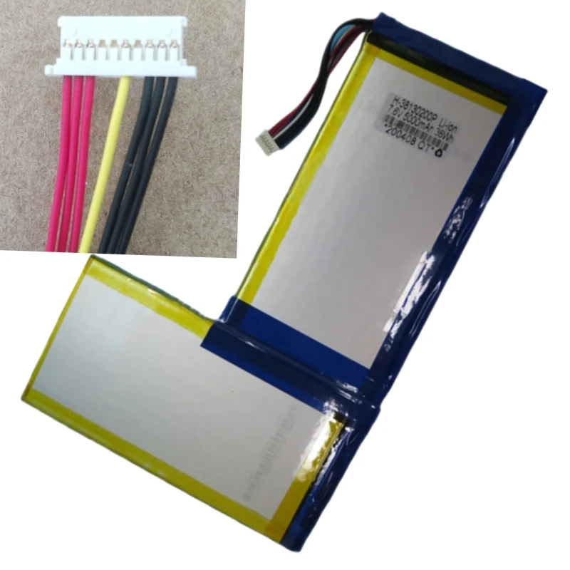 Bateria de Substituição do Portátil 7.6v 38wh 5000mah Apto para Chuwi Herobook Pro Larkbook x 14 Cwi534 Hi13 Netbook Nv30165170 2969g52s - Imagem 3