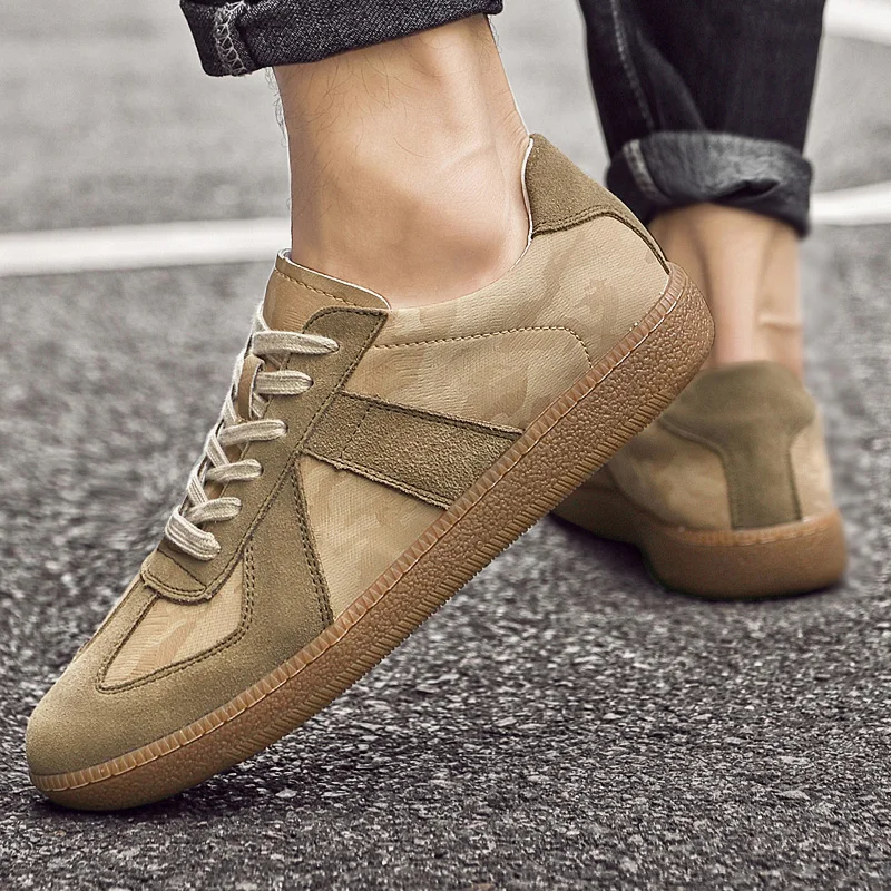 High Quality Genuine Leather Outdoor Sneakers Male Comfortable Flats Fitting Casual Shoes Comfortable Soft Bottom Oxford Shoes 2