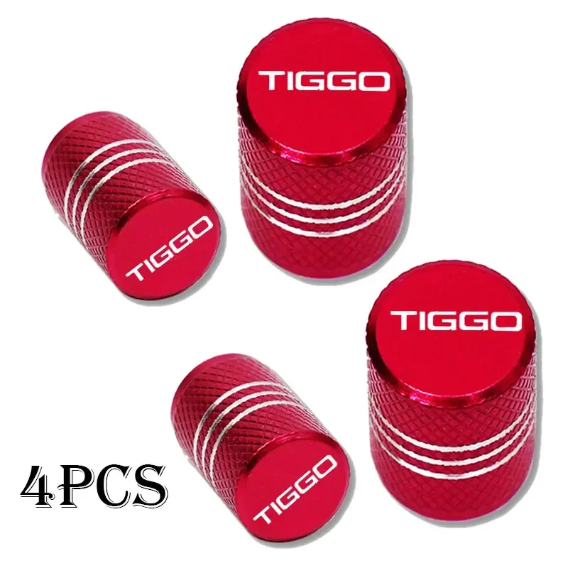 Premium Car Wheel Tire Valve Caps - Set of 4 Waterproof Airdust Covers