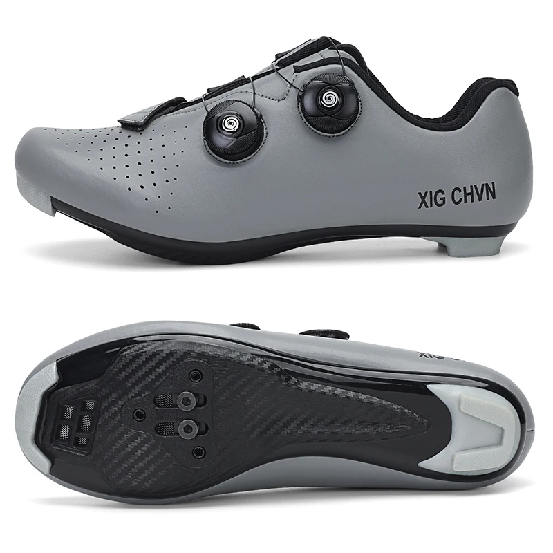 Unisex Road Bicycle Shoes Men Training Cycling Boots Breathable MTB Cleat Dirt Bike Speed Flat Sports Racing Women Spd Sneakers