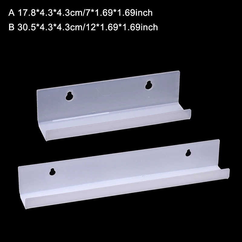 1PCS Highquality Transparent Acrylic Record Shelf Stand Wall Mounted Record Holder For Vinyl Album Display Storage Rack