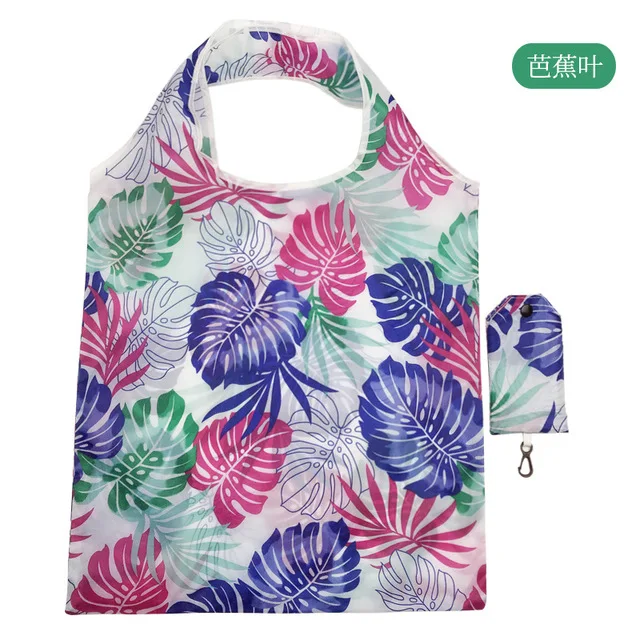 Foldable Reusable Eco-Friendly Lemon Tote Bag for Shopping, Travel, and Storage