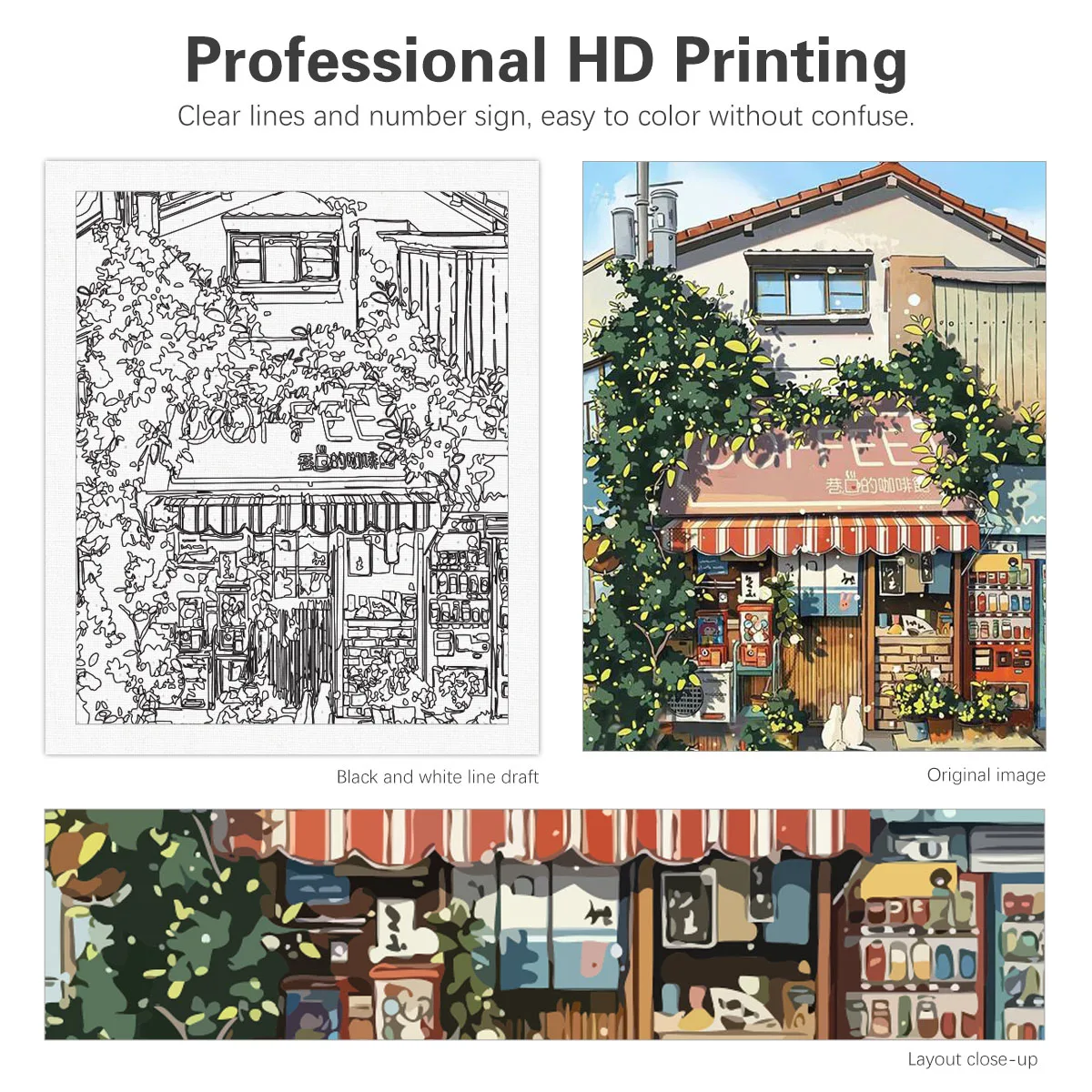 Acrylic Paint Diy Painting By Numbers With Frame Animation Picture Drawing By Numbers For Home Wall Art Decors 60x75cm painting by numbers kits painting by numbers