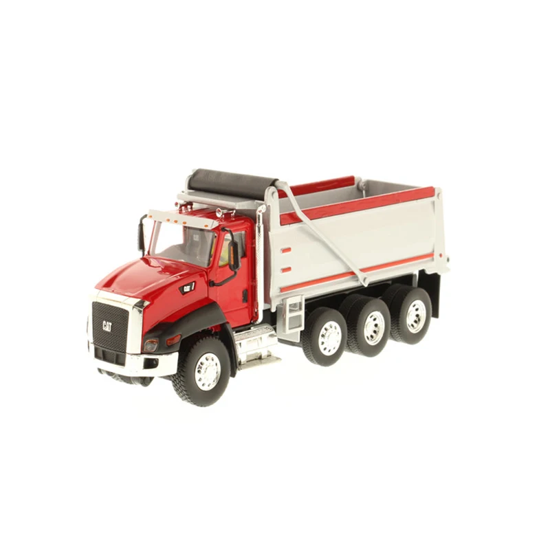 

DM Diecast Alloy 1:50 Scale CAT Engineering CT660 Dump Truck Cars Model 85502 Adult Toys Classics Souvenir Gifts Static Display