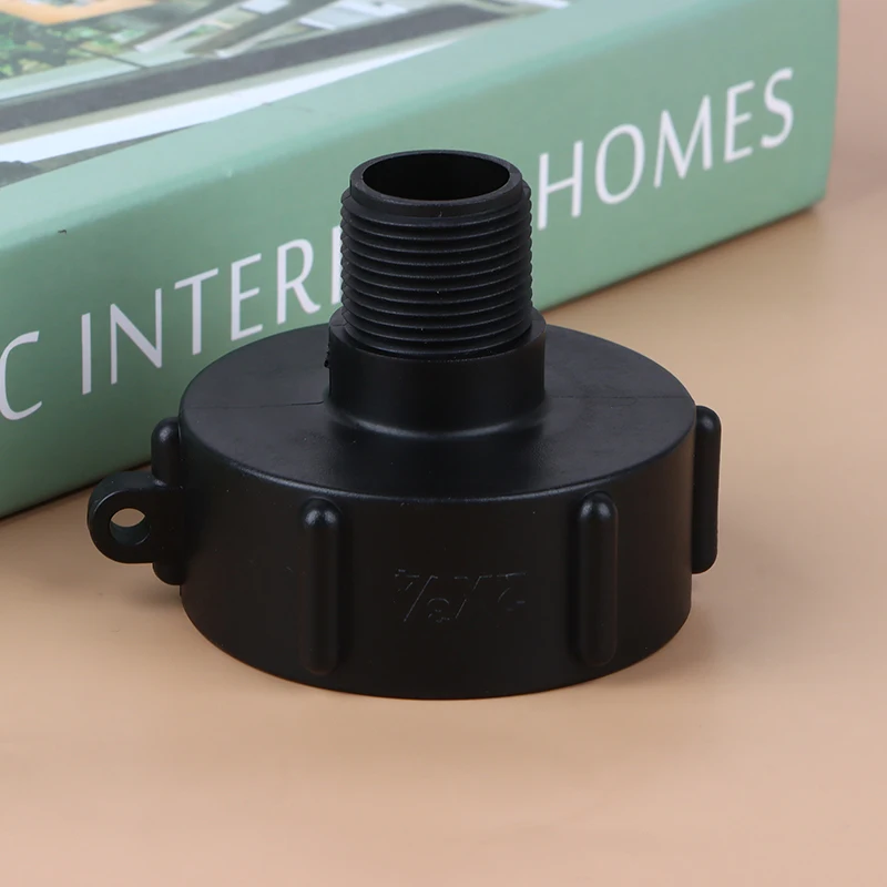 

1Pc Practical IBC Water Tank Reducing Adapter Durable S60 Fine Thread To 2''NPS 3/4'' Fine Thread Garden Hose Connector Adapter