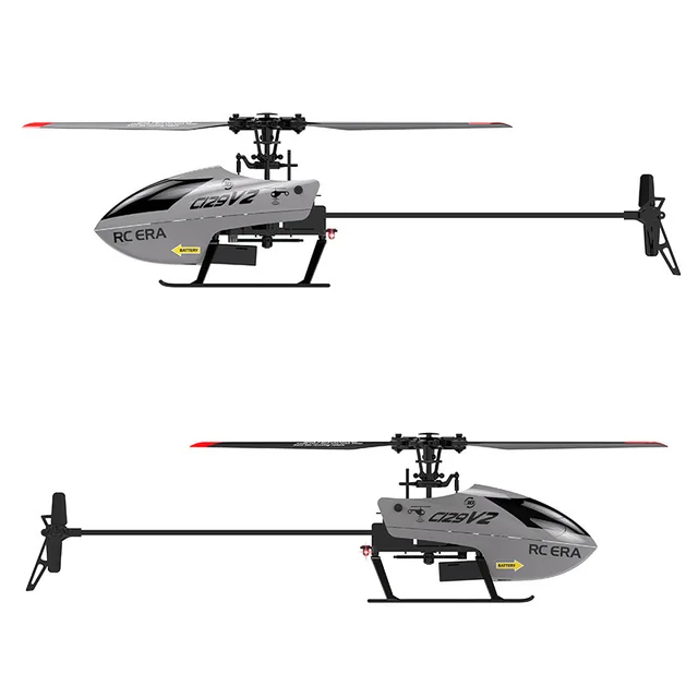 C129 V2 RC Helicopter 6 Channel Remote Controller Helicopter Charging Toy Drone Model UAV Outdoor Aircraft RC Toy 6