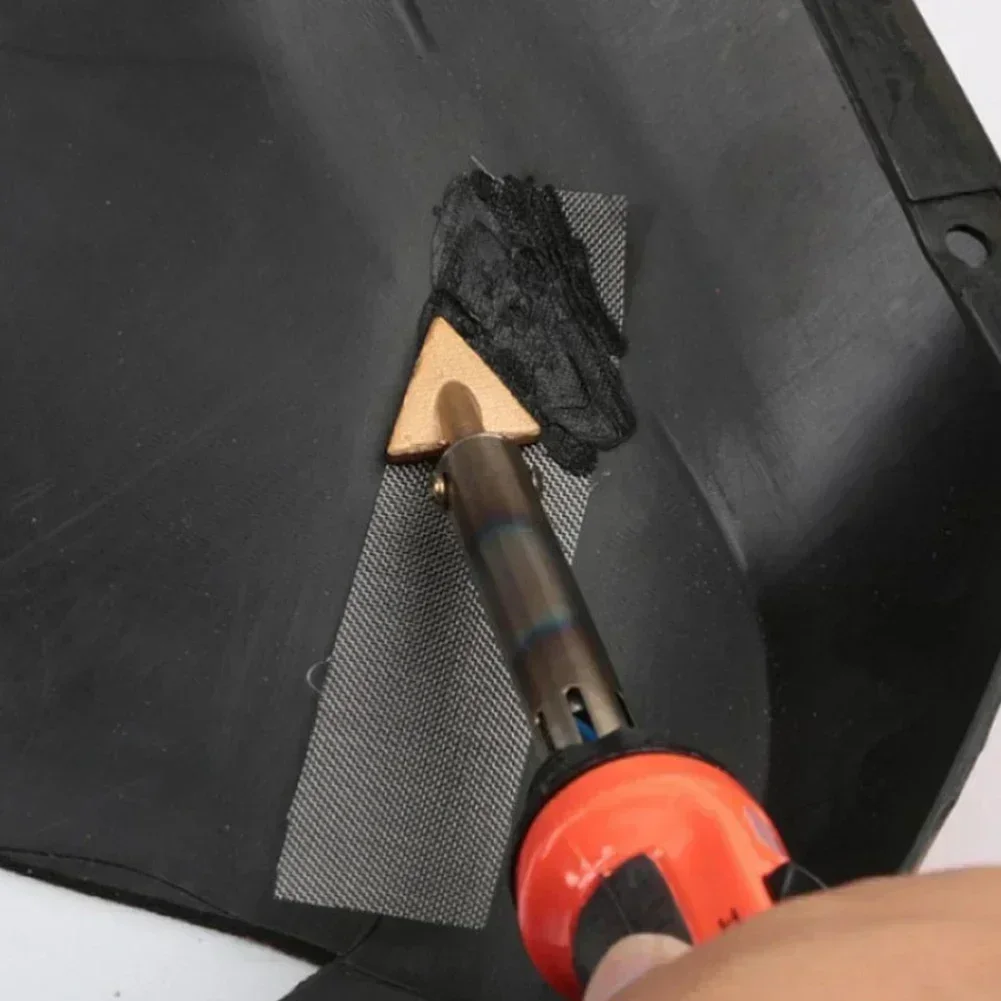 16mm/20mm Plastic Repair Triangular Copper Smoothing Head Soldering Iron Head Leather For 60 Watt Plastic Welding Kit 2pcs soldering iron tips,plastic welding head