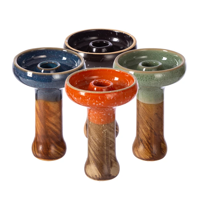 Hookah Bowl , Premium Ceramic Shisha Bowl with Grommet for Smoking -  AliExpress