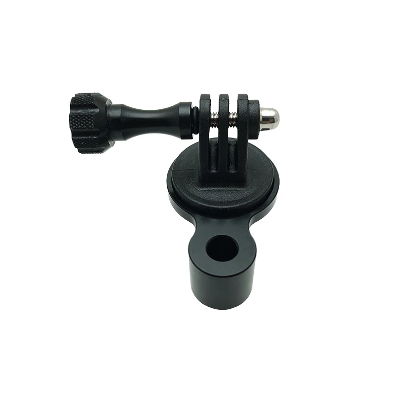 Détail du support de caméra avant pour DUCATI Multistrada avec vis de fixation et embouts caoutchouc