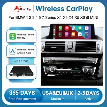 Wireless CarPlay Android Auto per BMW 1 2 3 4 5 6 7 Serie X1 X3 X4 X5 X6 MINI F15 F16 F25 F26 F48 F45 F10 F22 F20 F30 F32 F34
