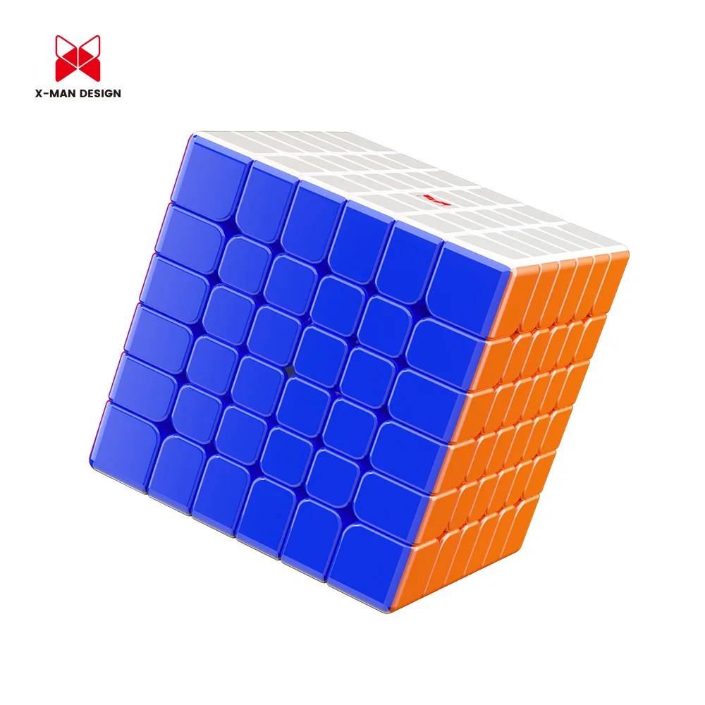 QiYi Shadow V3 6x6 Speed Cube – Magnetic Stickerless UV-Coated Puzzle Cube For Smooth Turning