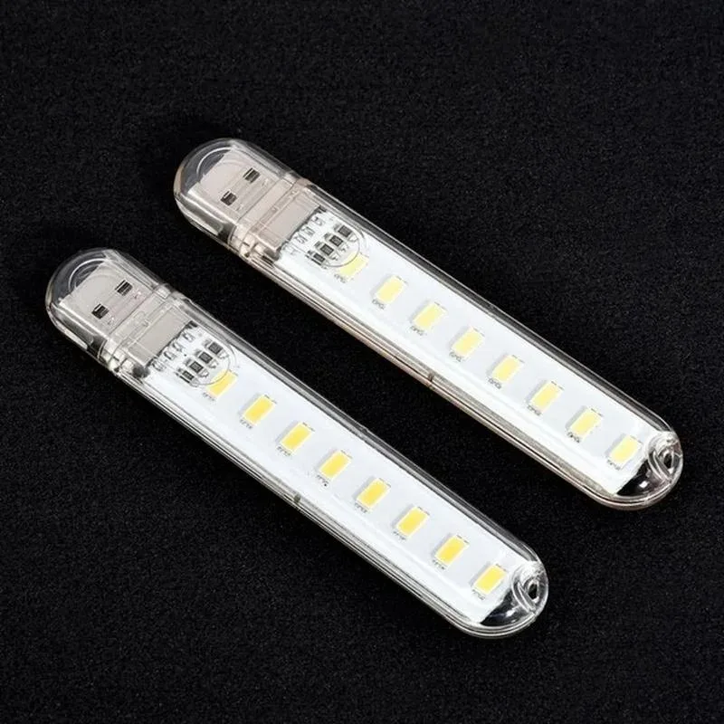 2PC LED Mini Portable USB Light DC 5V Camping USB Lighting, Suitable for PC Laptop Mobile Power  Small  Tool  Practical
