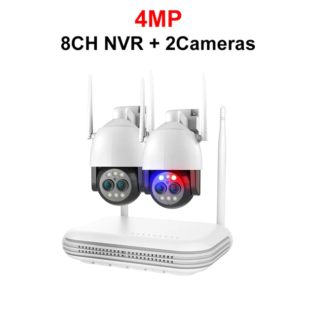 8CH 2 Cameras