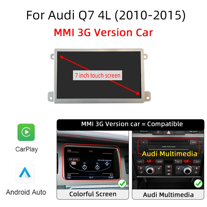 Q7 MMI 3G 2010-2015