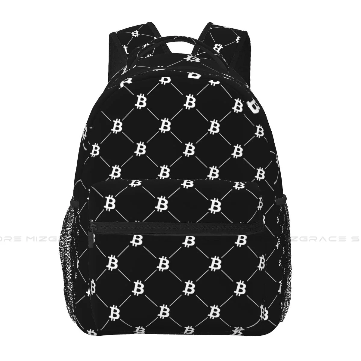 

Рюкзаки с принтом биткоинов, повседневная школьная сумка с принтом для студентов, женские мужские дорожные сумки, рюкзак для ноутбука