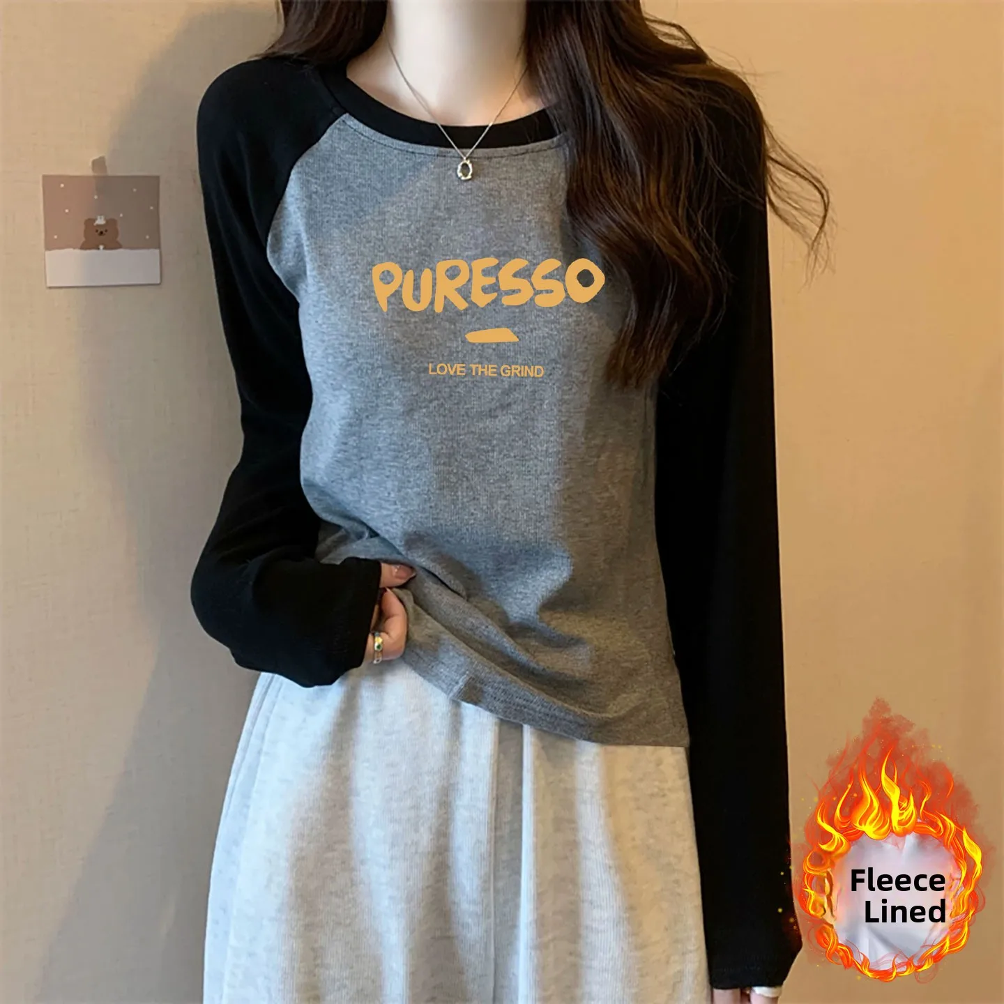 Black gray-156pur (plus velvet)