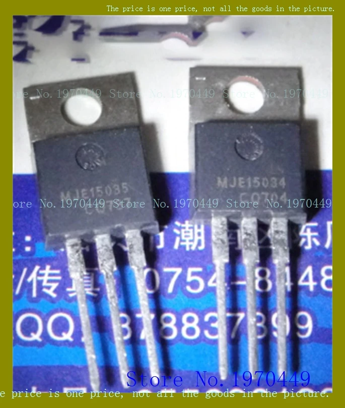 

2pcs/lot=a pair MJE15035 MJE15034 TO-220