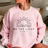 Be The Light Sweatshirt Amazing Grace Shirt Believe Shirt Self Love Graphic Tees Unisex Crewneck Sweatshirts Hoodies 1