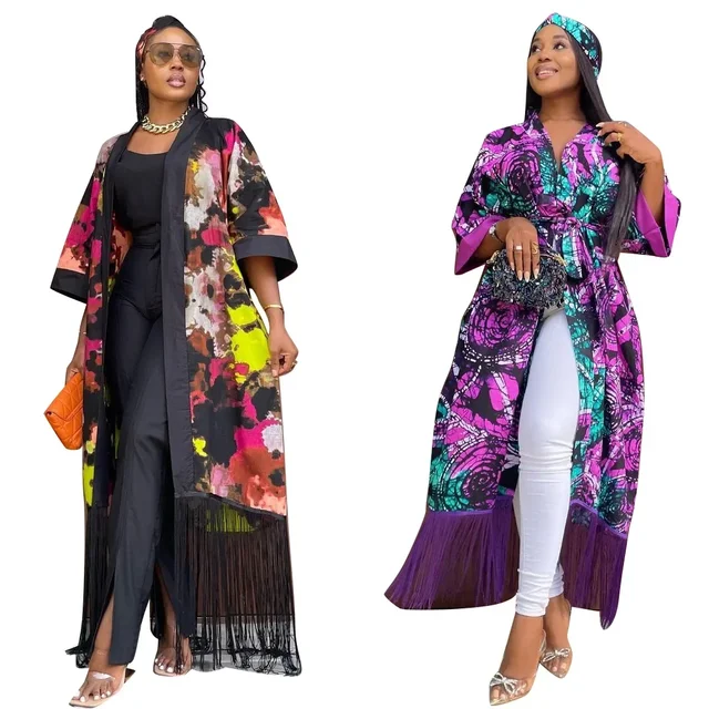 Seun Boubou Dashiki Dress - Image 3