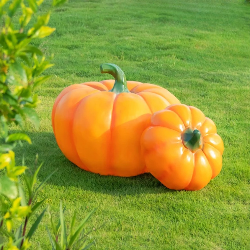 

Фонари на солнечной батарее в виде тыквы для сельской фермы, креативный светящийся ландшафт, уличная водонепроницаемая лампа для двора, лужайки, украшение для Хэллоуина