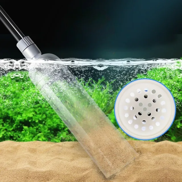 1 Pcs Fish Tank Water Exchanger Artifact Siphon Water Pipe Fish Tank Suction Pump Manual Cleaning Sand Suction Toilet