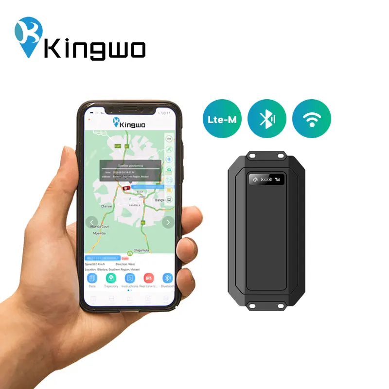Fleet Management Tracking Device Motorcycle GPS Tracker With Temperature Sensor Removal Alarm