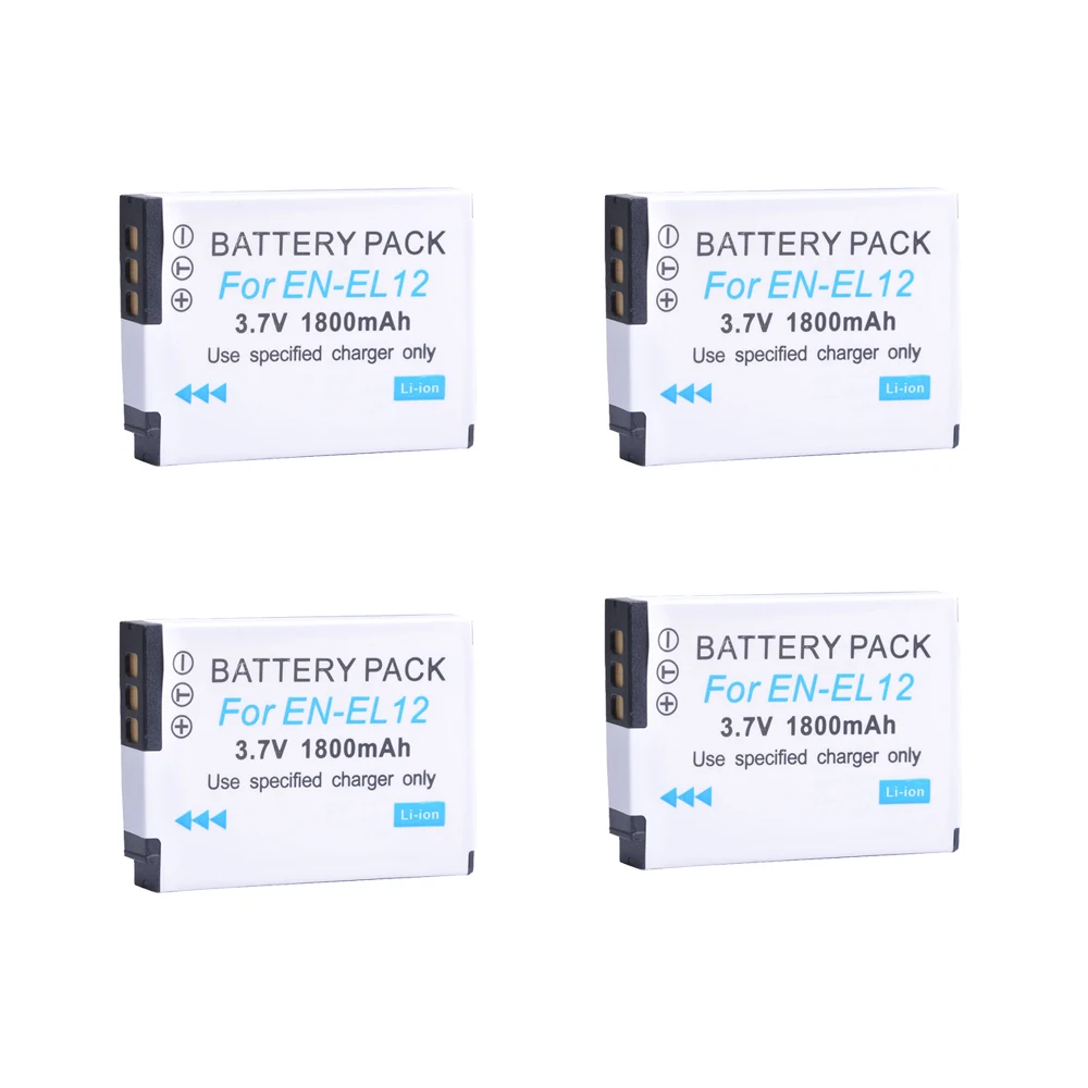 

EN-EL12 Bateria ENEL12 EN EL12 Camera Battery for Nikon Camera Coolpix S9900 S9700 AW120 S9500 AW110 S70