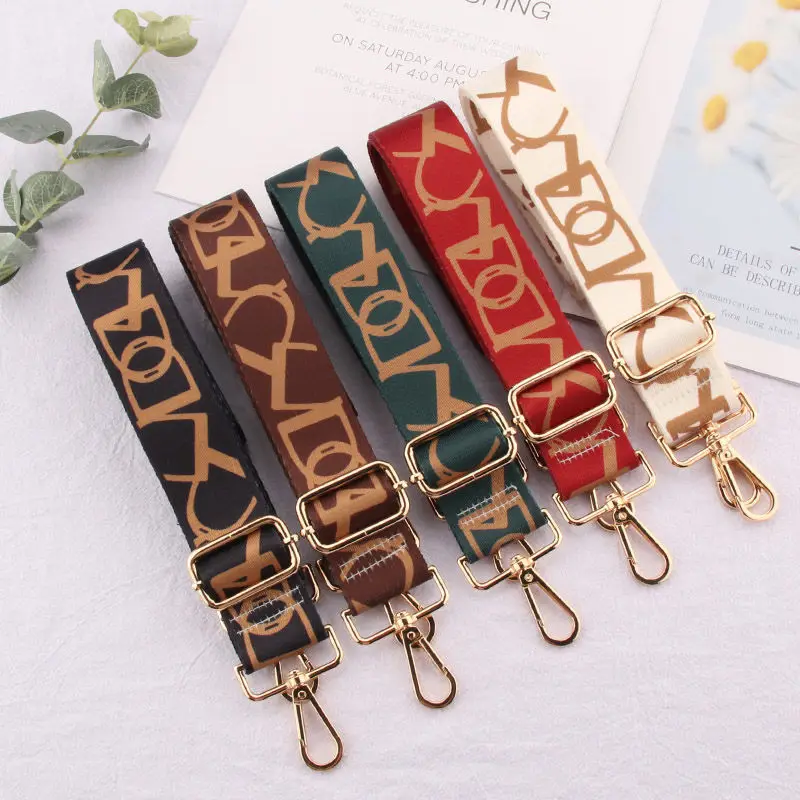 

Adjustable Bag Accessories Belt for Handbag Straps for Crossbody Handbag Belt Wide Canvas Shoulder Bag Straps Replacement Straps