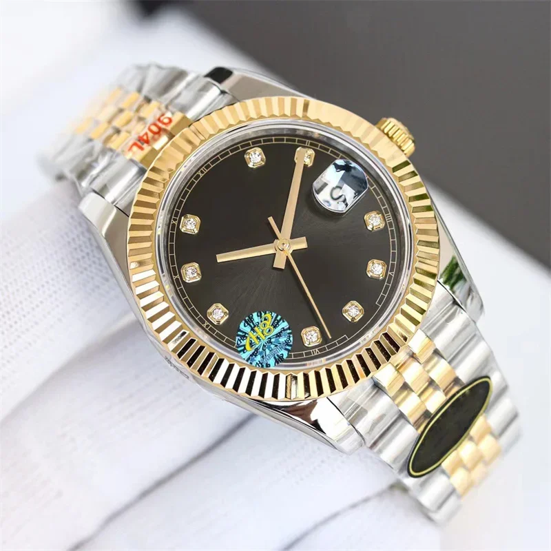 

Luxury Men's Women's Watch Automatic Mechanical Sapphire Stainless Steel WristWatch Fashion Gold Black Green