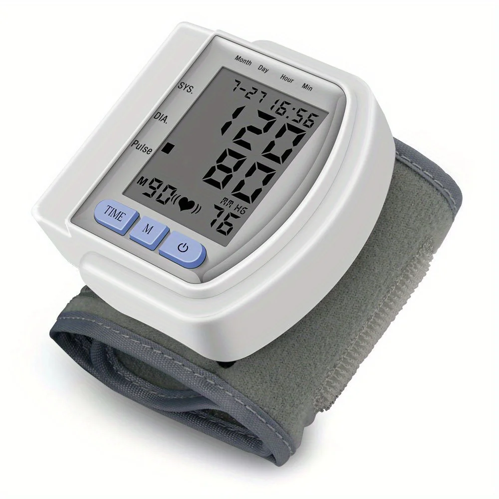 Accurate Blood Pressure Monitoring Wrist Blood Pressure Monitor With Voice Automatic Digital BP Machine