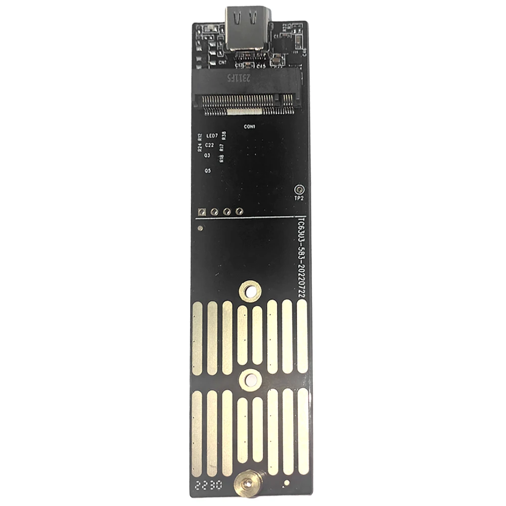 M.2 ϵ ̺ Ŭ CŸ USB 3.1 NVME ϵ ũ ̺ ڽ SSD ̽, 2230/42/60/80 M.2 NVME SSD SSD  ̽