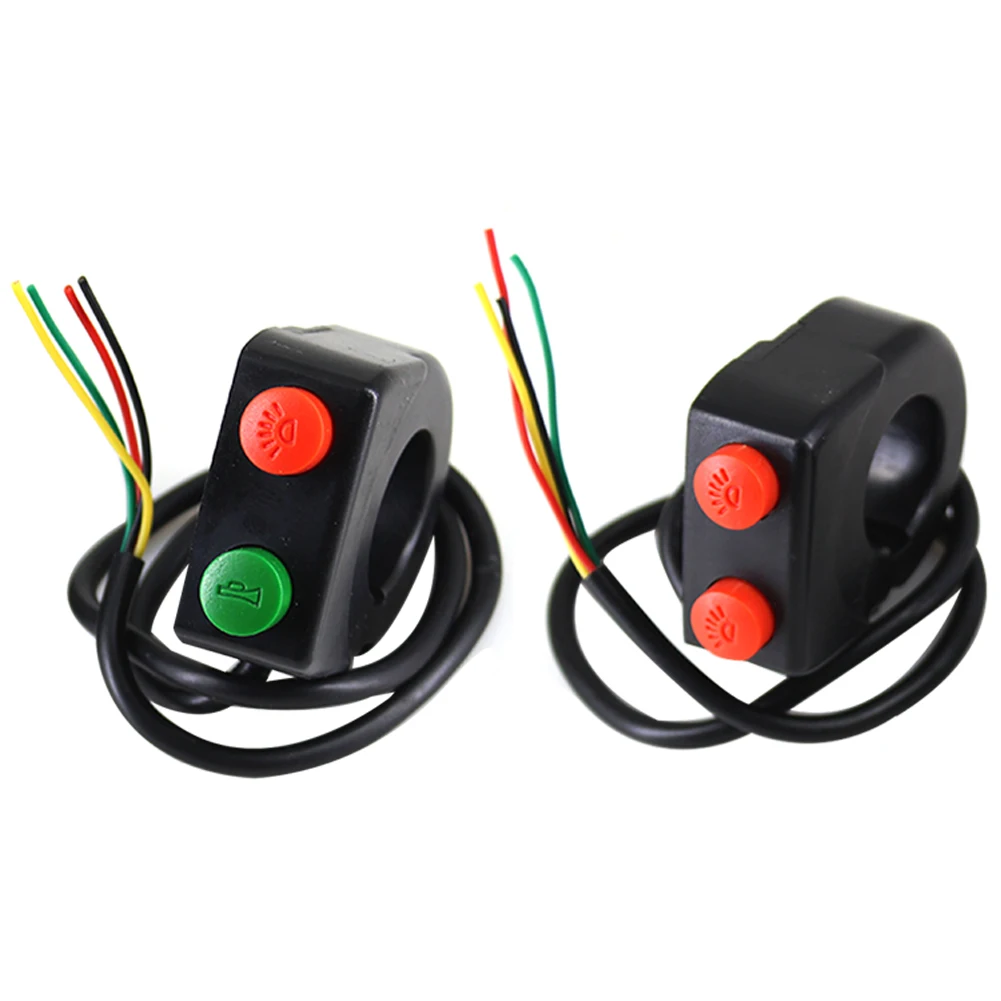 22mm-Motorcycle-Handlebar-Switch-Electric-Bike-Scooter-Horn-Turn ...