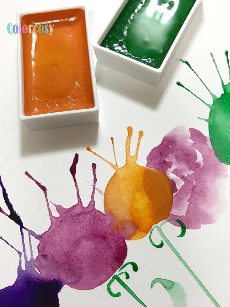 Gansai Tambi Watercolors- Set Of 100 In Wooden Box - Foto 7