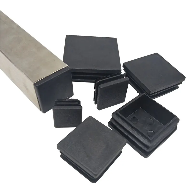 Chair Leg Caps Chair Leg Protector Furniture Leg Pads Furniture Foot Pads Furniture Leg Caps Furniture Foot Protector Rubber Furniture Feet Pads Furniture Feet Pipe Plugs Shoe Cabinet 10Pcs Square Plastic Black Blanking End Cap Floor Protector Tube Pipe Insert Plug Bung Furniture Feet Pads Leg Covers