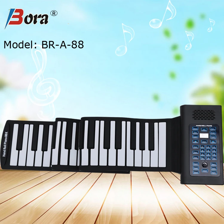 

New silicone products promotion gift electronic piano