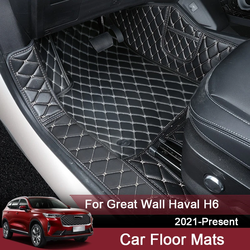

Car Styling Custom Foot Mat For Great Wall Haval H6-Present LHD Leather Floor Protect Waterproof Pad Auto Internal Accessory