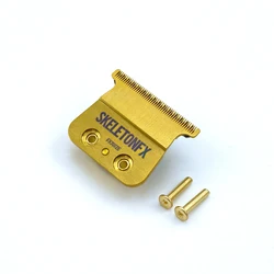 Premium Titanium Coated Replacement Blade for Professional Trimmers (Golden Blade)