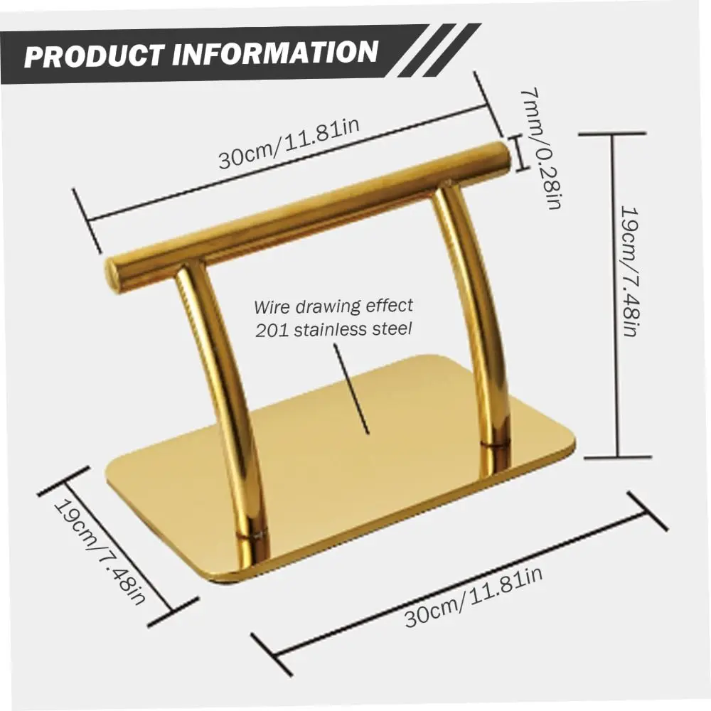 Stainless Steel Foot Rest Comfortable Pedal Mobile Footrest Chair Accessory Parts Ergonomic Design Stable Universal