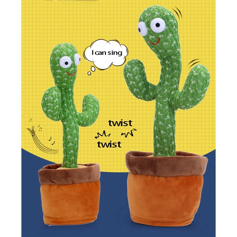 Singing Mimicking Cactus Toy 