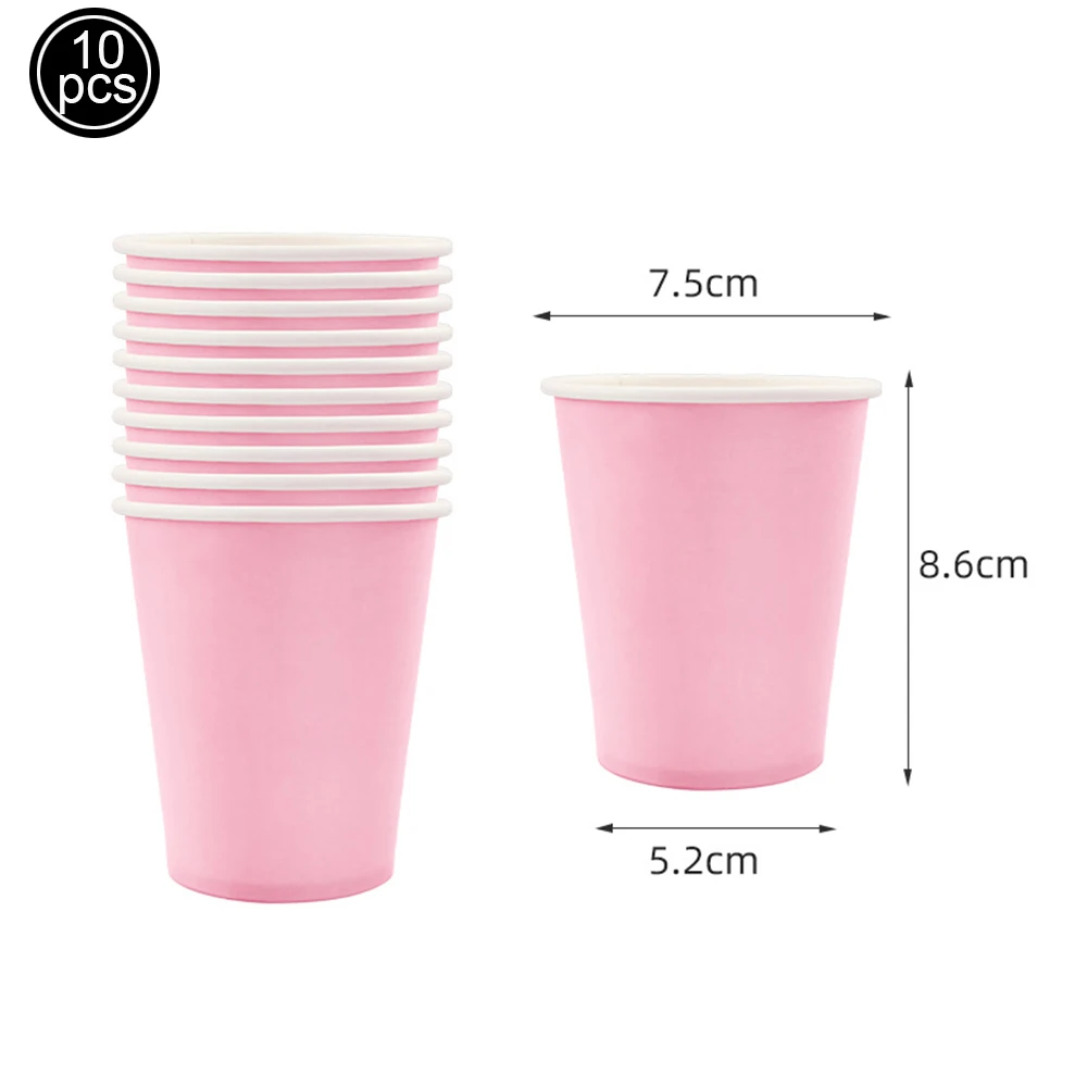Solid Color Disposable Paper Cup 3