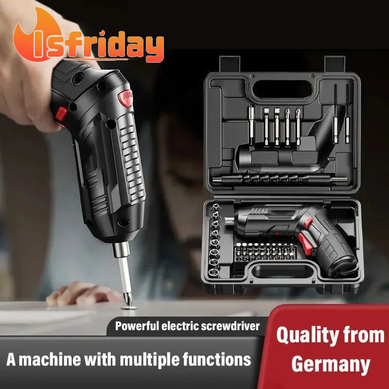 

4.2V Electric Drill Cordless Power Tools Set Household Maintenance Repair 1800mAh Lithium Battery Mini Household Screwdriver