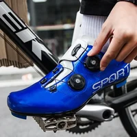 Unisex Cycling Sneaker Road Mountain Bike Racing Cleats Shoes Non-slip Men Mountain Bicycle Flat Sneakers Cycling Shoes for Men 2