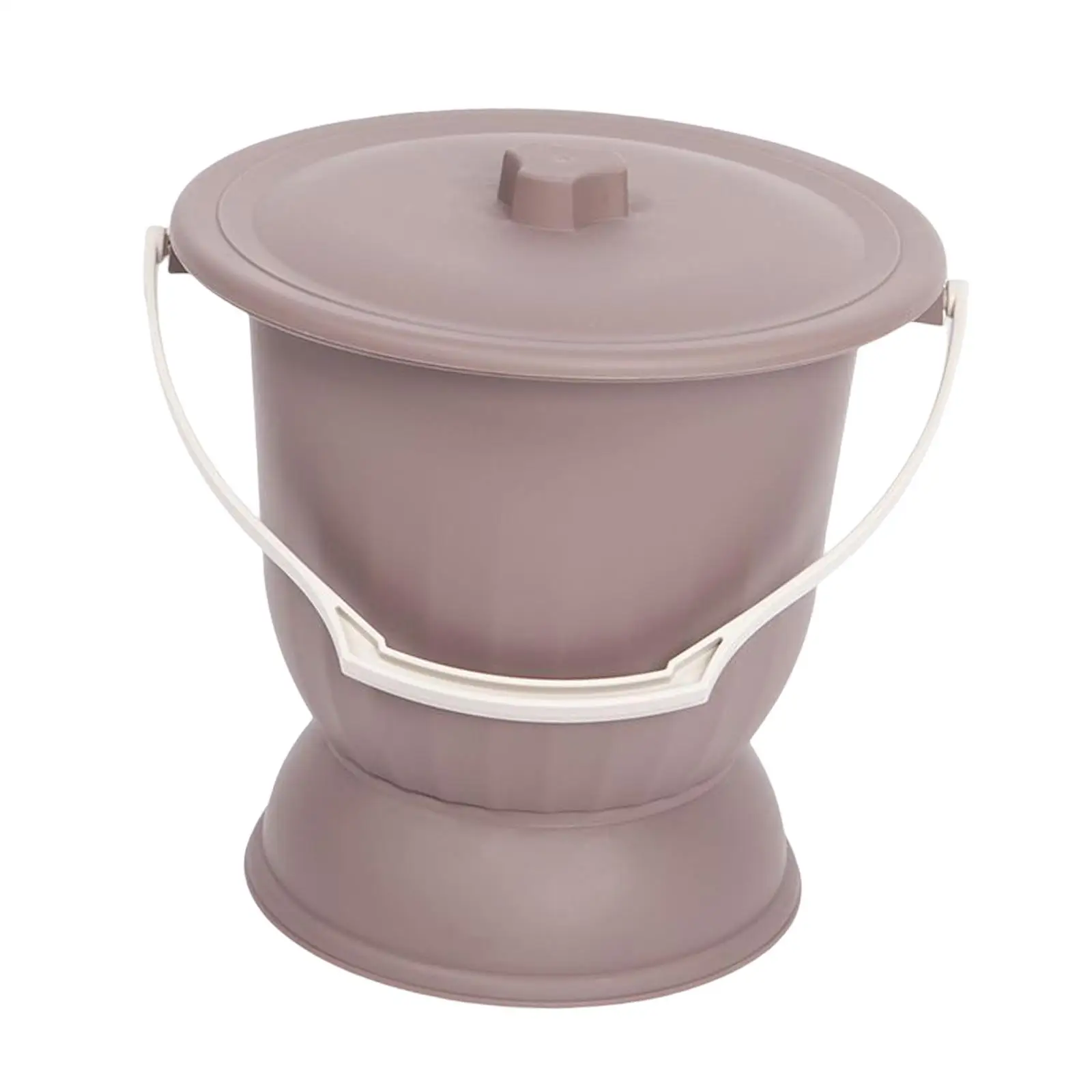 Handheld Spittoon with Lid and Handle Thickened for Home Use Indoor