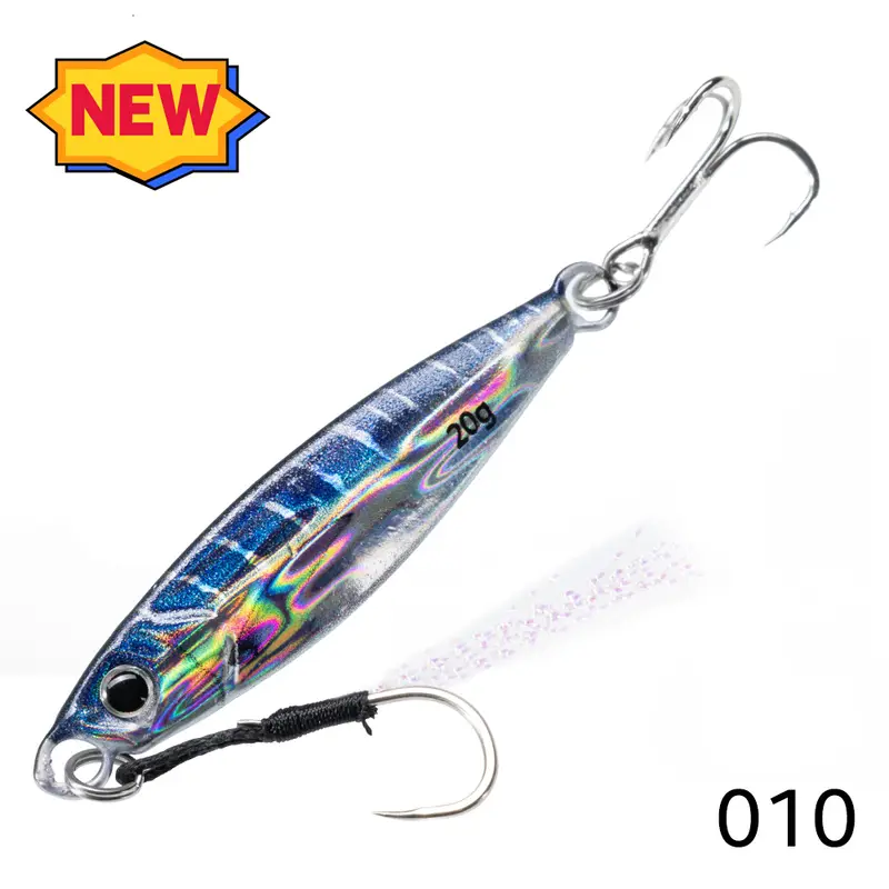 Hunthouse Metal Jig Fishing Lure Sinking Slow Jigging 7g-80g Casting Hard Bait Saltwater Artificial Pike SeaBass Fish Tackle - Image 14