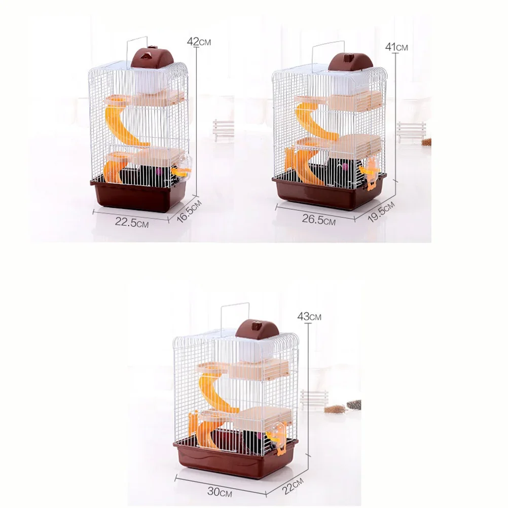 Guinea Pig House Small Animals Houses Cottage and Habitats Rodent Hammock for Hamster Pet Cage Luxury Accessories Rodents Rat - Image 2