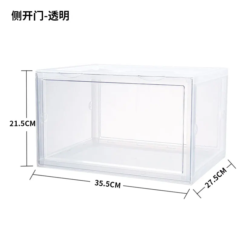 Boîte De Rangement À Lumière Led Pour Chaussures, Boîte De Rangement Pour  Baskets, Organisateur Anti-oxydation, Présentoir De Collection De  Chaussures En Acrylique - Boîtes De Rangement Et Bacs - AliExpress