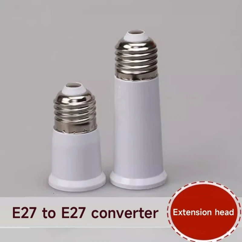 Lamp Socket Extender E27 to E27 65mm 95mm 120mm For Medium Light Bulb