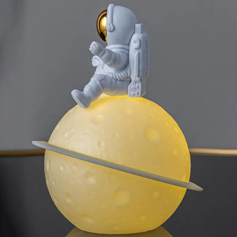 Astronaut Figure Statue Figurine Spaceman Sculpture 1Pcs Educational Toy Desktop Home Decoration Astronaut Model For Kids Gift